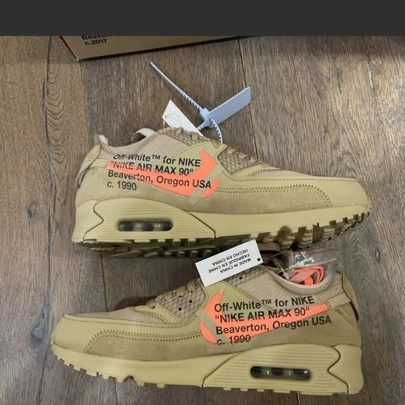 Off × White Nike Air Max 90's - Picture 3 of 7